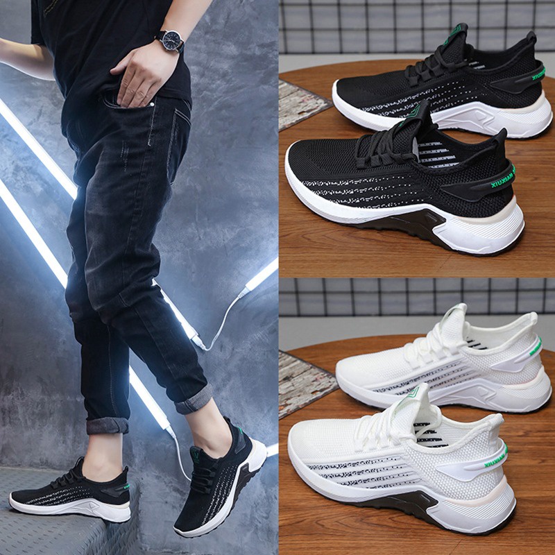 Sepatu Sneakers Pria Sepatu Olahraga Pria Running Casual Fashion - S1