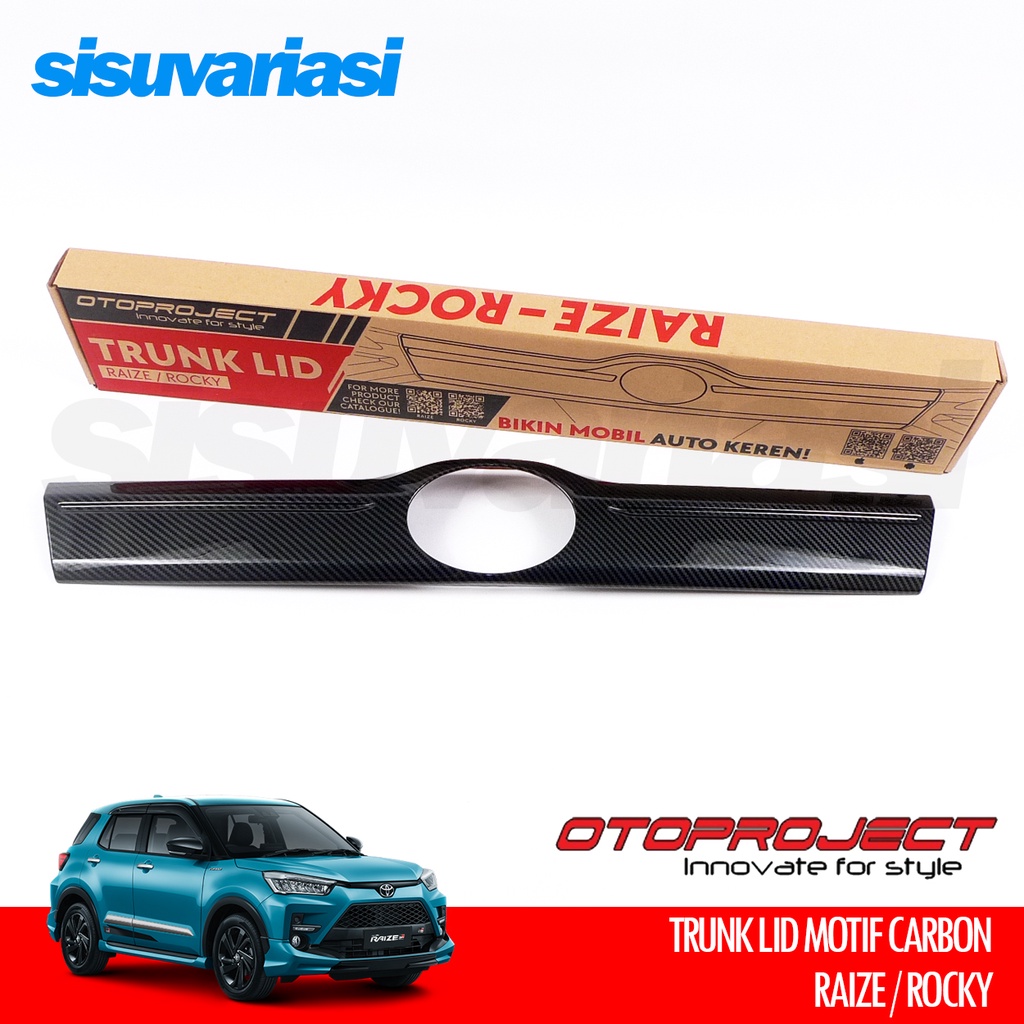 Raize Rocky Aksesoris Otoproject Trunk Lid Trunklid Bagasi