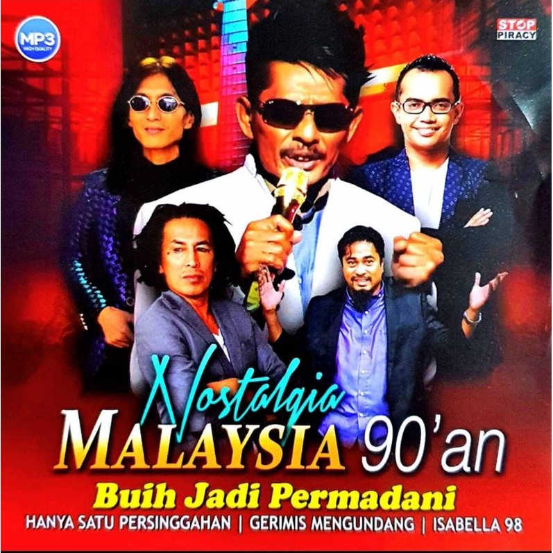 Image of Kaset Mp3 Audio Mobil Lagu Slow Rock Super Hits Malaysia Tahun 90 an 100 Lagu #0