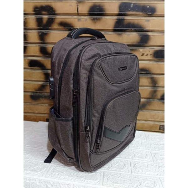 Tas Ransel Pria Polo Me / Tas Kerja / Tas Ransel Laptop Original / Tas Punggung