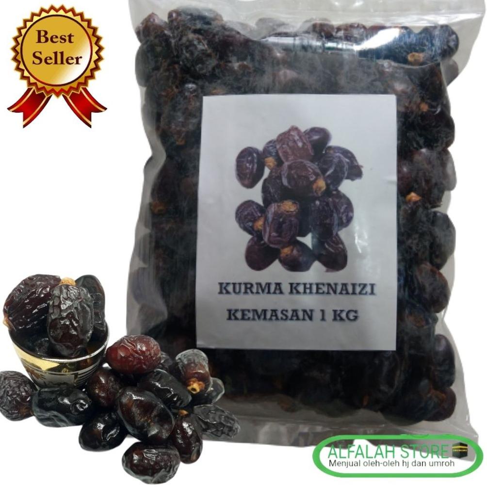 

【flashϟsale】 Kurma date crown khenaizi 1kg curah/kurma kenaizi 1 kg/kurma enak