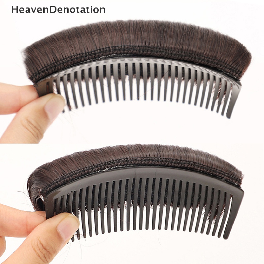 [HeavenDenotation] Wig Cushion Stabil Nyaman Suhu Tinggi Serat Insert Sisir Invisible HDV