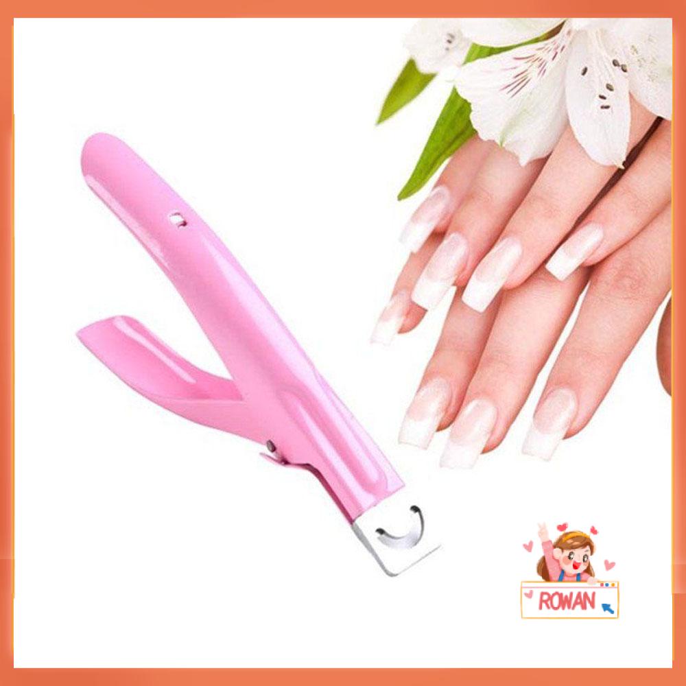 R-bunga Gunting Kuku Pink Rumah Nail Art Manicure Tips Cutter