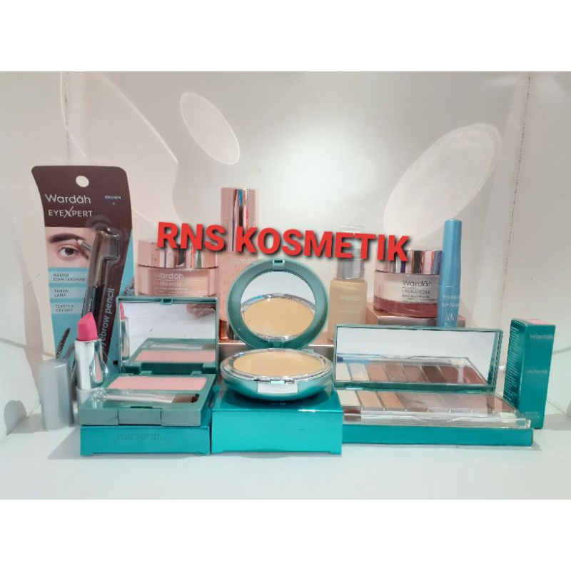 Wardah Paket Make Up Exclusive&Hydra Rose Paket Skincare