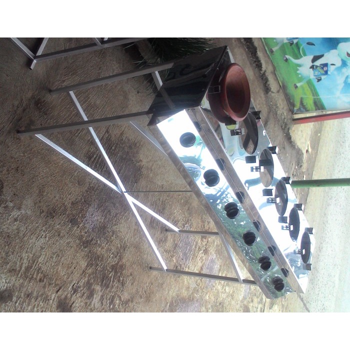 >*>*>*>*] kompor gas serabi / surabi 6 tungku stainless