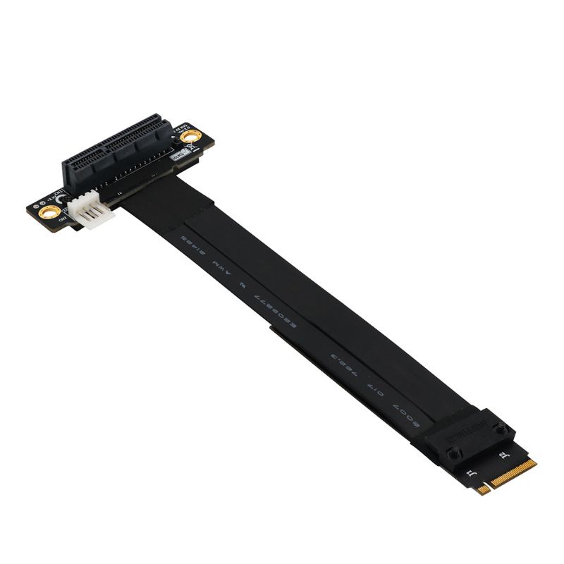 Btsg Riser PCIe x4 3.0 PCI-E 4x To for M.2 NVMe for M for Key 2280kartu Riser Gen3.0