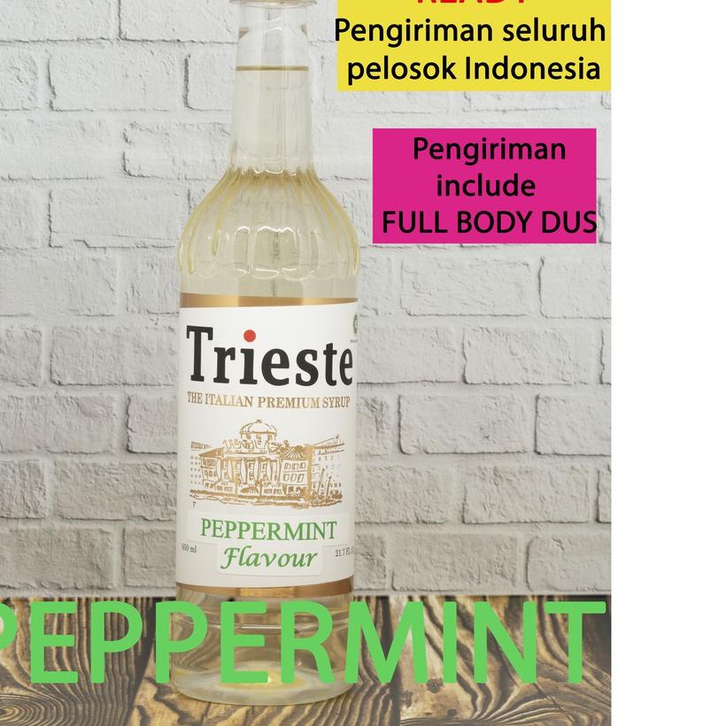 

◘ TRIESTE SYRUP PEPPERMINT ◄