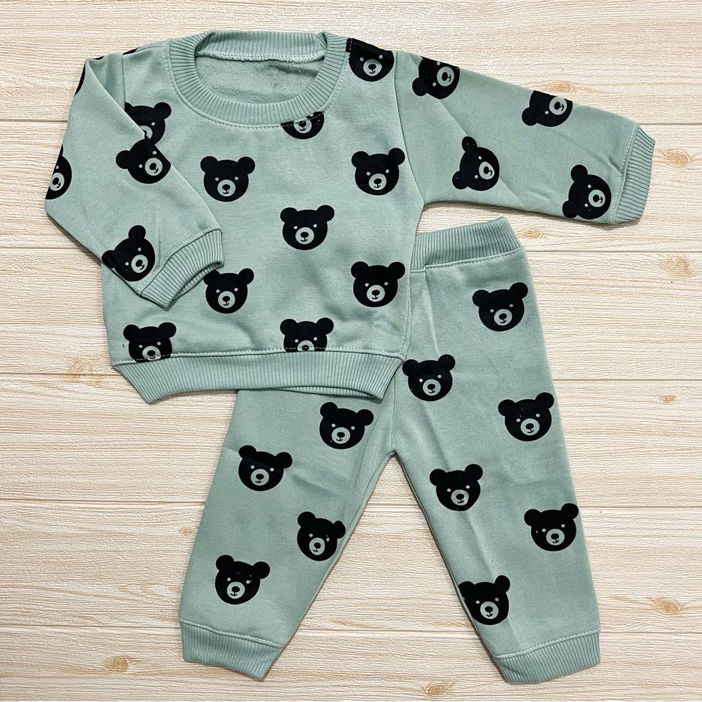 Setelan Sweater Anak Crewneck Celana Jogger Usia 3-12 Bulan Baby Alicia