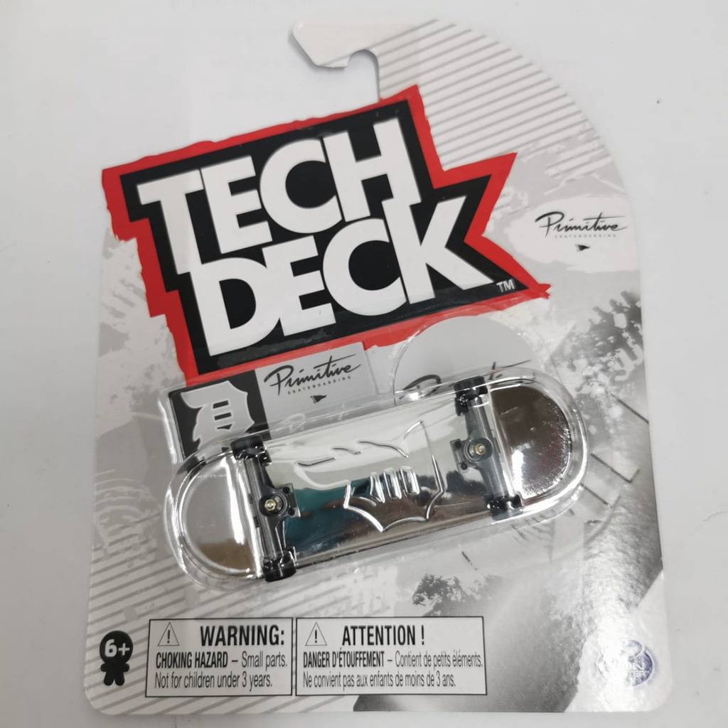 TECH DECK PRIMITIVE CHROM Fingerboard Original Spin Master Finger Board Skateboard dengan jari primitive finesse gold chrome sovrn bakerboys