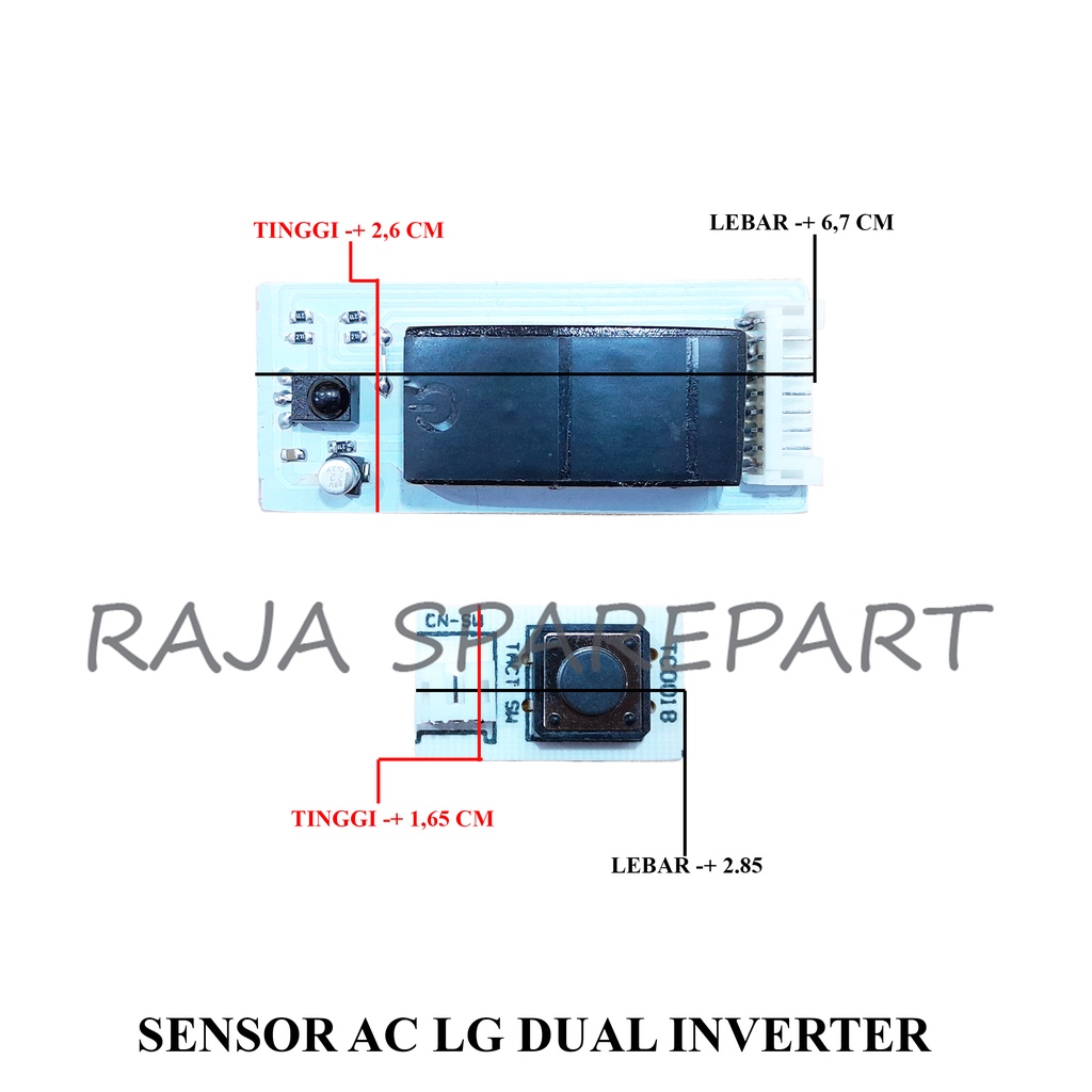 DISPLAY SENSOR/MODUL DISPLAY/SENSOR AC LG DUAL INVERTER