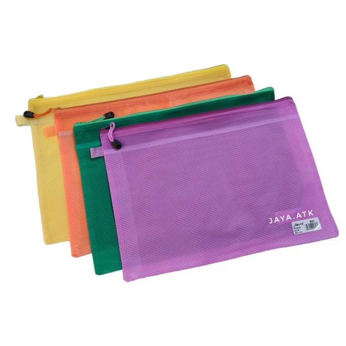 

ZIPPER POCKET B4 MAP SLETING DOKUMEN BESAR ZIPBAG WARNA TAHAN AIR