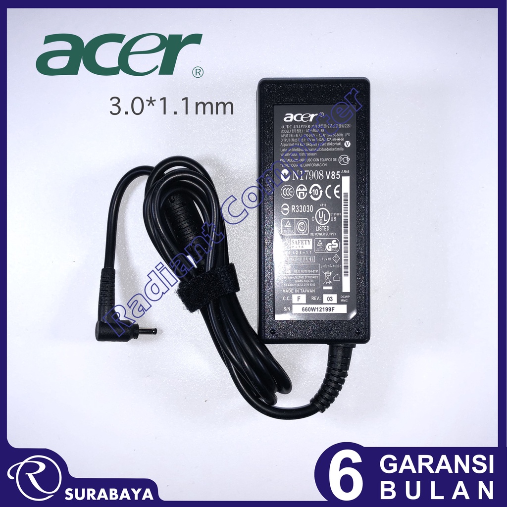 Adaptor Charger Acer Spin SP313-51N SP314-21 SP314-54 SP314-54N