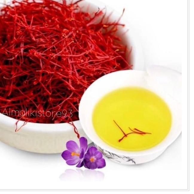 

♟ Safron/Putik Bunga Saffron- 1gr Super Negin 100%Original ◊