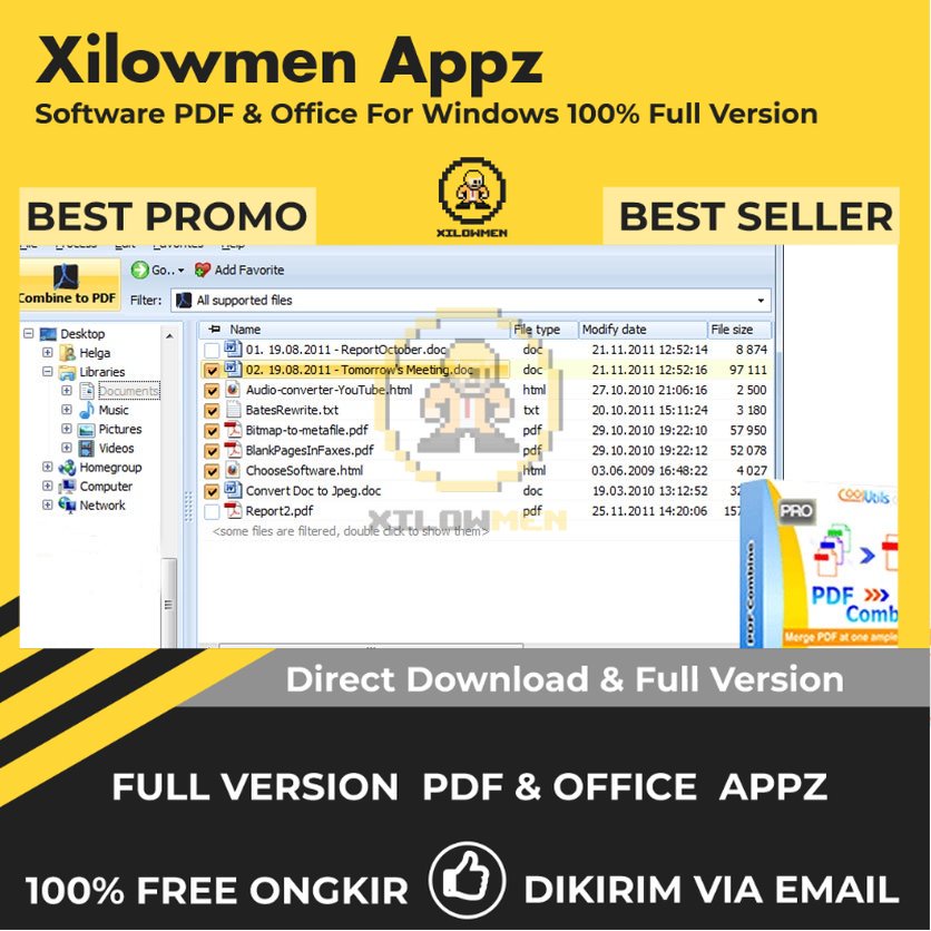 [Full Version]  CoolUtils PDF Combine Pro PDF Office Lifetime Win OS