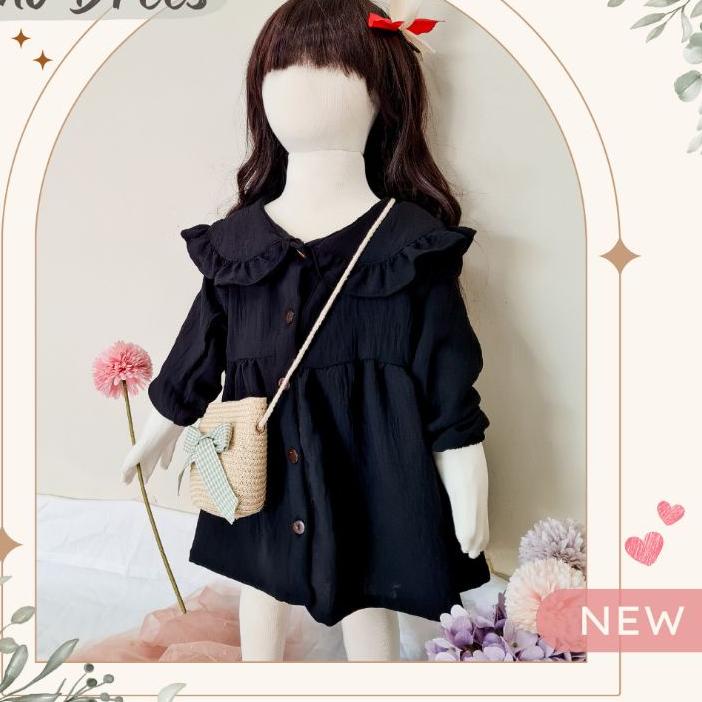 ✧ Boho Dress Anak Premium / Boho Tunik Atasan Crinkle / Airflow Crinkle ✮