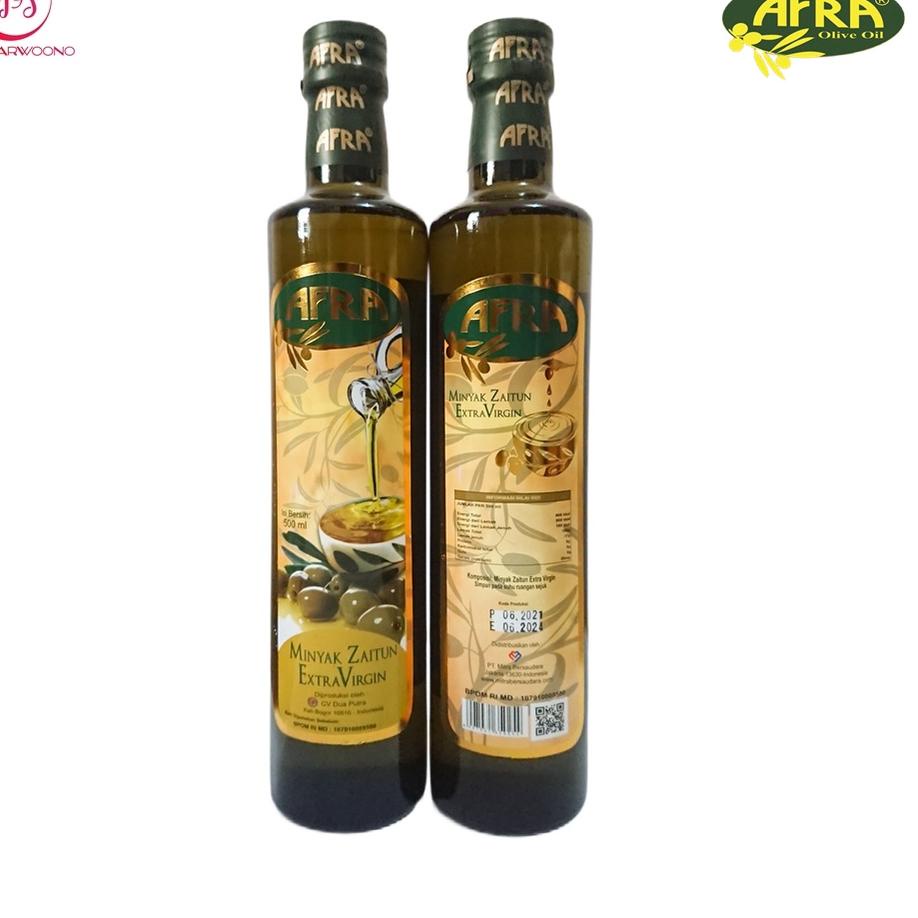 

❂ Minyak Zaitun Afra 500 ml - Extra Virgin Olive Oil EVOO ♂