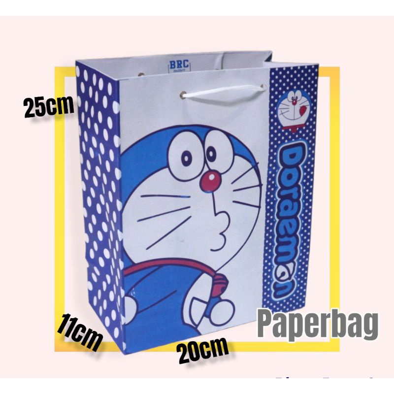 

paperbag doraemon uk 25 x 11 x 20cm