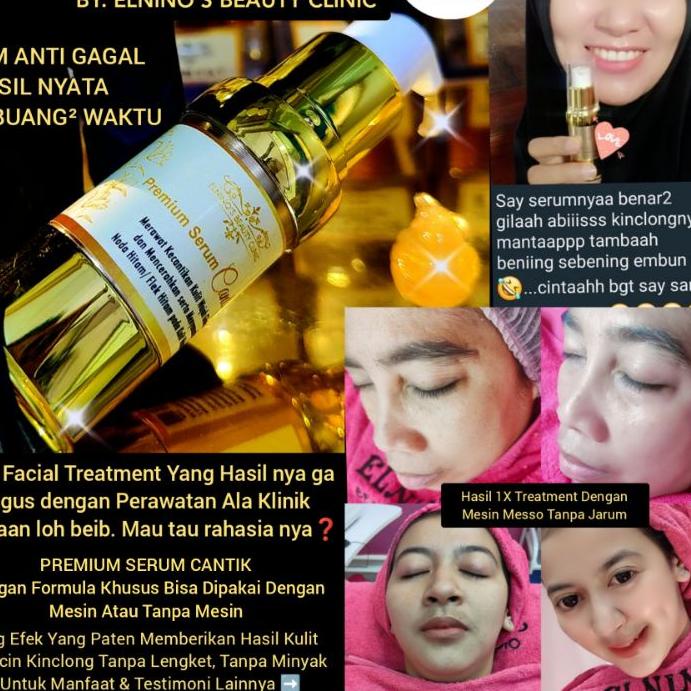 ♩ PREMIUM SERUM CANTIK ELNINO'S BEAUTY CLINIC [INSTANT KINCLONG] ➩