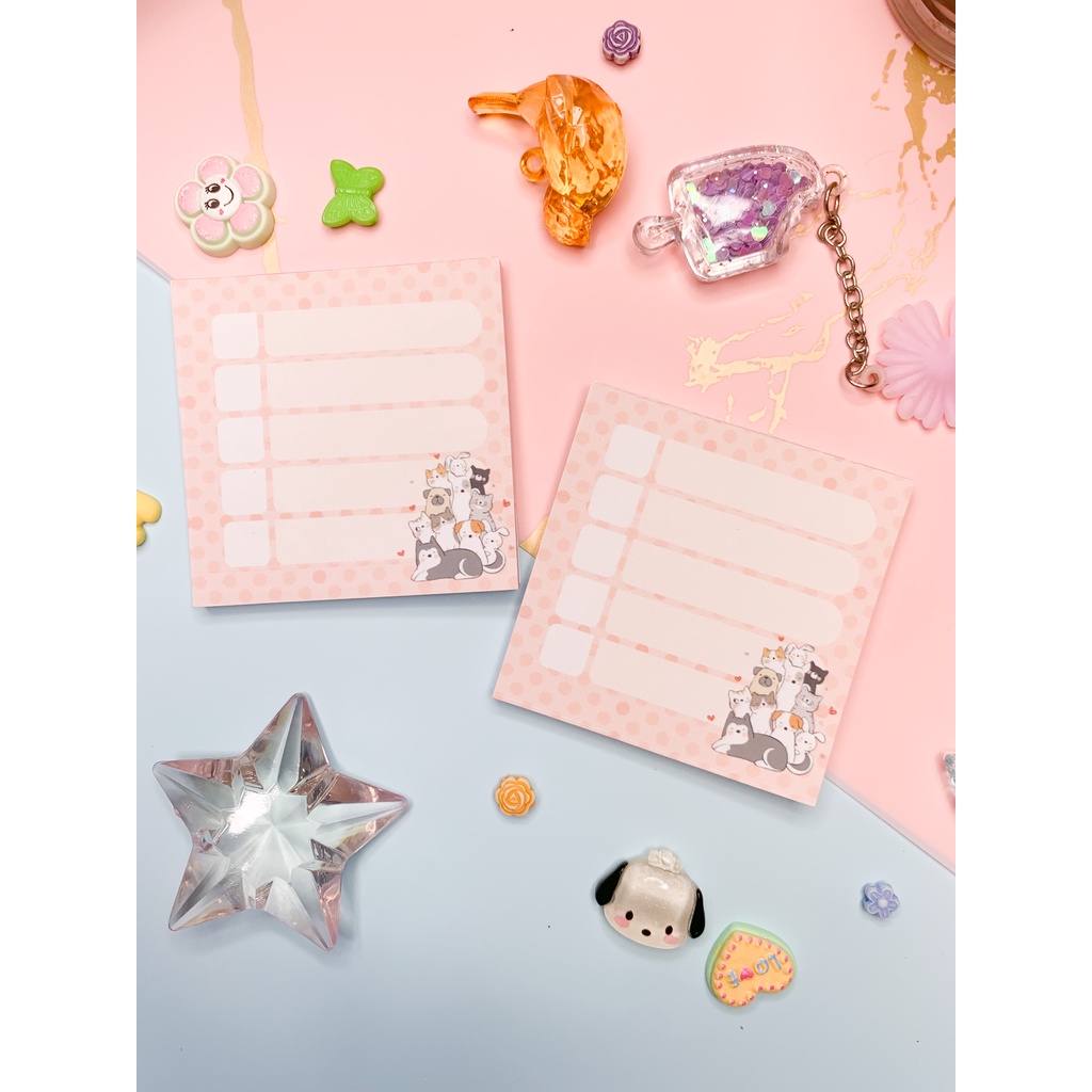 【GOGOMART】Kertas Memo Memopad Memo Notepad / Memo Catatan Bukan Sticky Notes Tempel - MM017