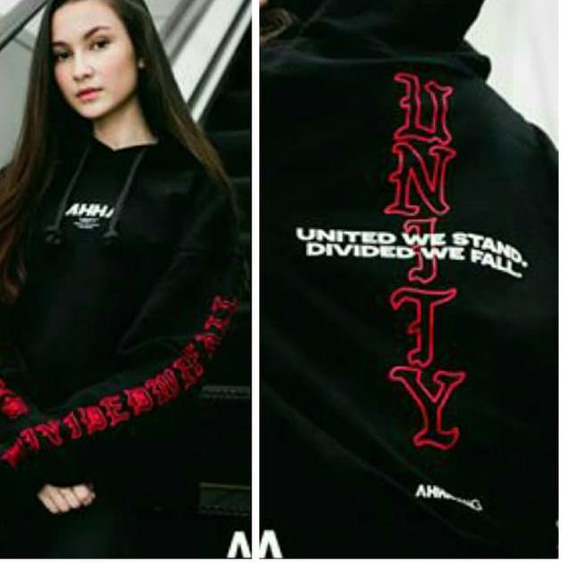 ♪ JAKET PRIA AHHA UNITY HITAM MURAH ☻