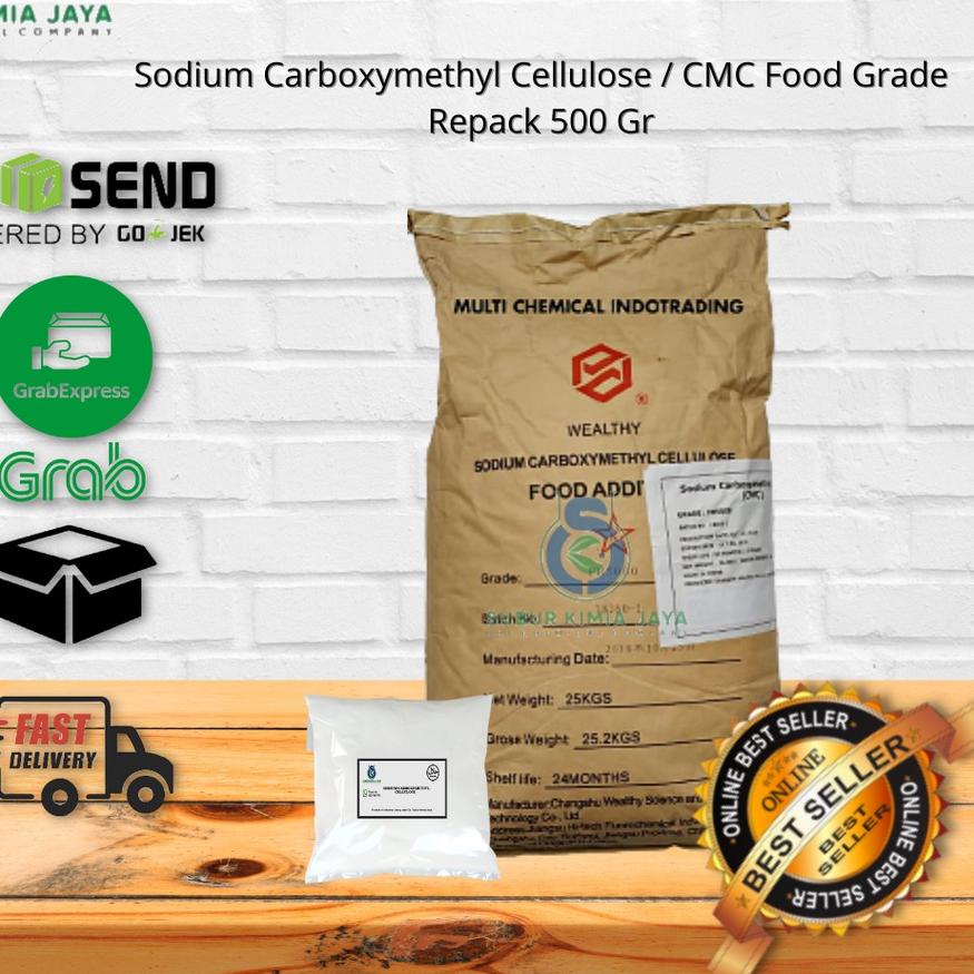 

❇ CMC / Carboxy Methyl Cellose ( Food Grade ) 500 gr ™