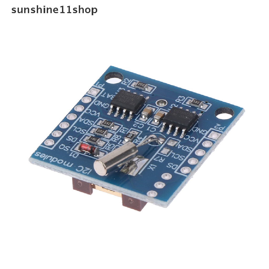 Sho 1PCS New Arrival AT24C32 Jam Real Time RTC I2C DS1307 Modul Tanpa N