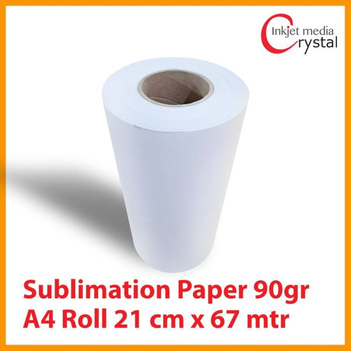 

Terlaris Kertas Sublim 90Gr A4 Roll 21Cm X 67 Mtr Fast Dry Sublimation Paper