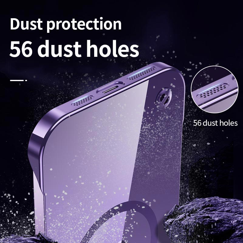 IPHONE Kualitas Mewah Baru Transparan Perasaan Canggih electroplating Sederhana Jatuh-Bukti Pria Dan Wanita full Tas Untuk Iphone14 13 12 11 Promax14 Plus Shockproof Back Cover