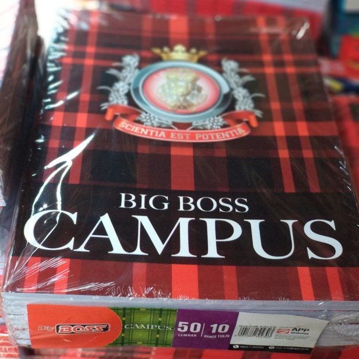 

buku big boss 50 lembar isi 10 buku