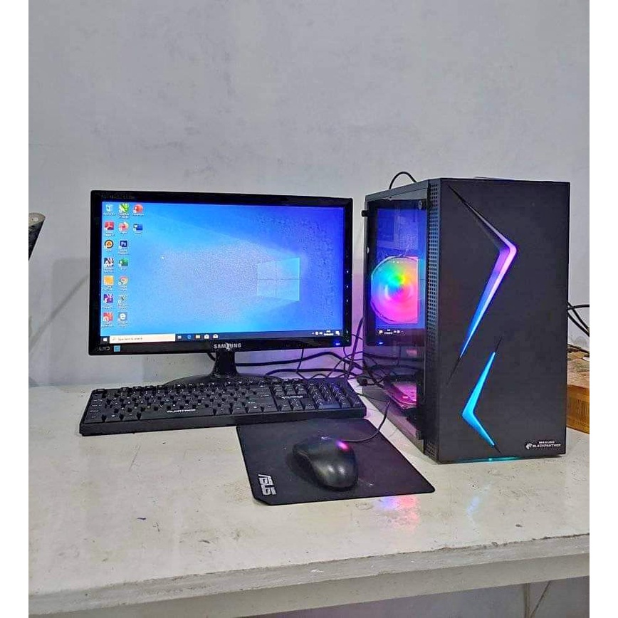 PC Gaming New Fullset Core I5/8GB/Vga 2Gb/LED19inc