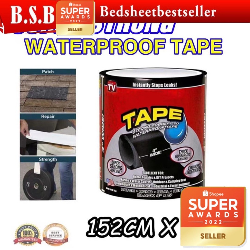 Lakban Alumunium Foil Anti Air Bocor untuk Atap Rumah Seng Terpal Ember Tahan Panas dan Kuat