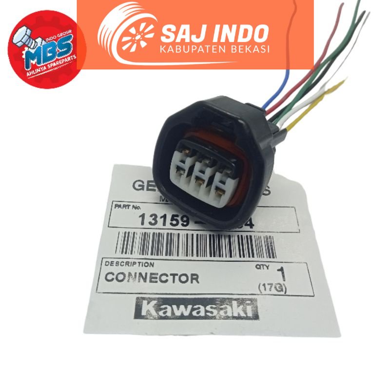 SaJ26 SOKET KOSONG PIN 6 ORI SOKET CDI KAWASAKI NINJA SATRIA MOBIL MOTOR UNIVERSAL