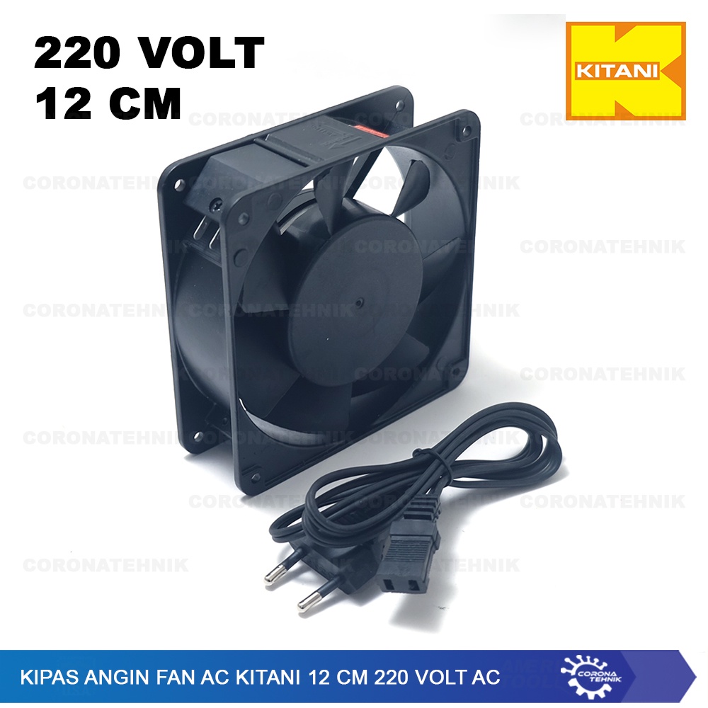 Kitani 12 cm 220 Volt AC Kipas Angin Fan AC