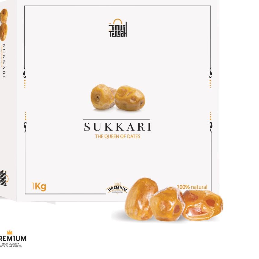 

➺ Kurma Sukari 1 Kg Premium Timur Tengah Kurma Sukkari Original High Quality ✷