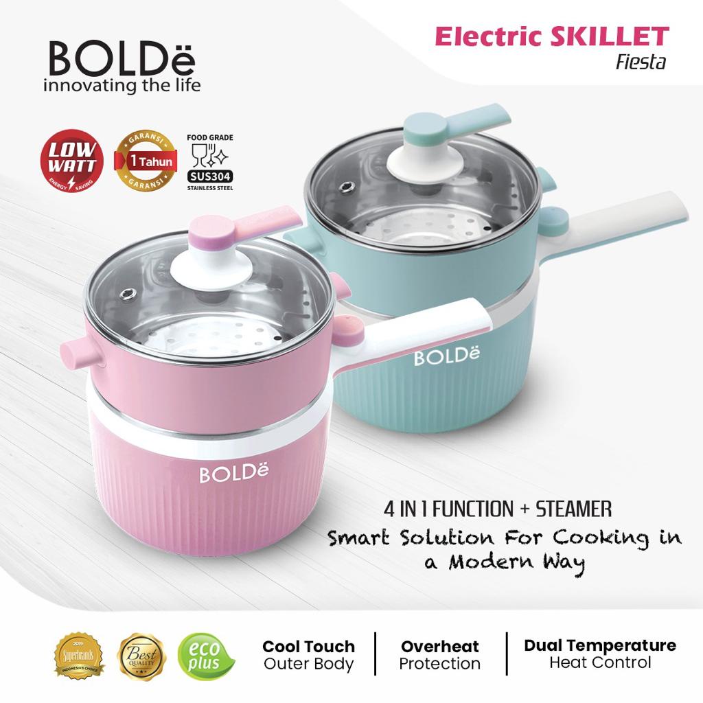 Electric Skillet Fiesta - kukusan 4 in 1 elektrik