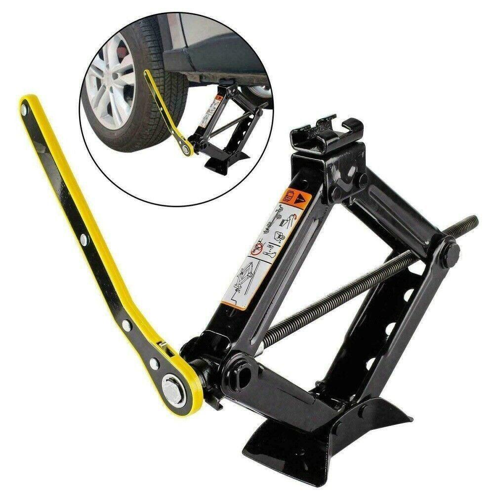 POPULAR Dongkrak Mobil 2.5 Ton Alat Perbaikan Hemat Tenaga Kerja Scissor Jack