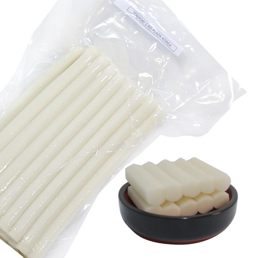 

● TTEOKBOKKI ONLY PLAZA KOREA 1 KG - TOPOKKI TOKPOKI KOREAN RICE CAKE KUE BERAS KHAS KOREA ۞