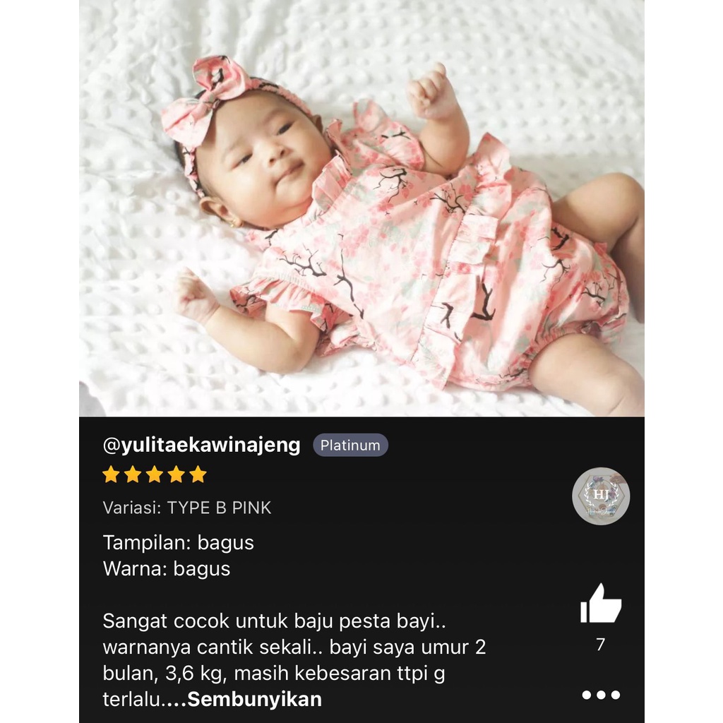 TALITHA / SAKURA B C / EUN JI MIA JUMPER SET babeebabyshop Baju Pakaian Sepatu Bandana bayi anak Terlaris Murah Terbaru Berkualitas Perempuan Cewek