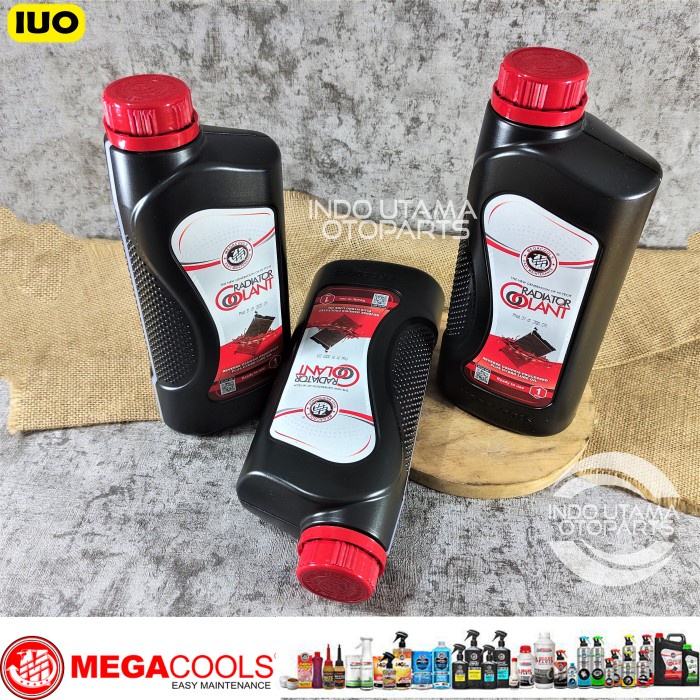 Air Radiator Coolant MegaCools Merah Megacool 1L