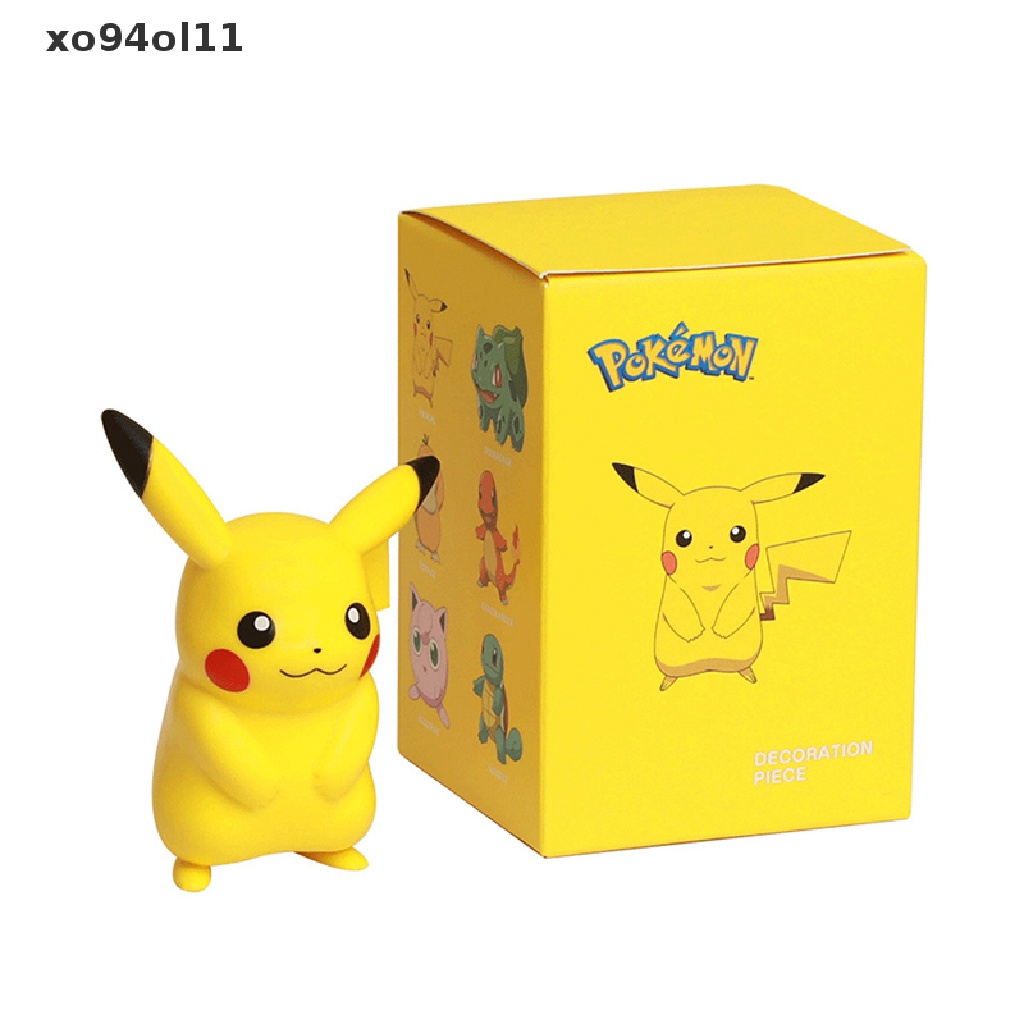 Xo Pokemon Angka Mainan Pikachu Raichu Charizard Boneka Model Kartun Pokémon Koleksi Anime Mainan Hadiah Ulang Tahun Anak OL