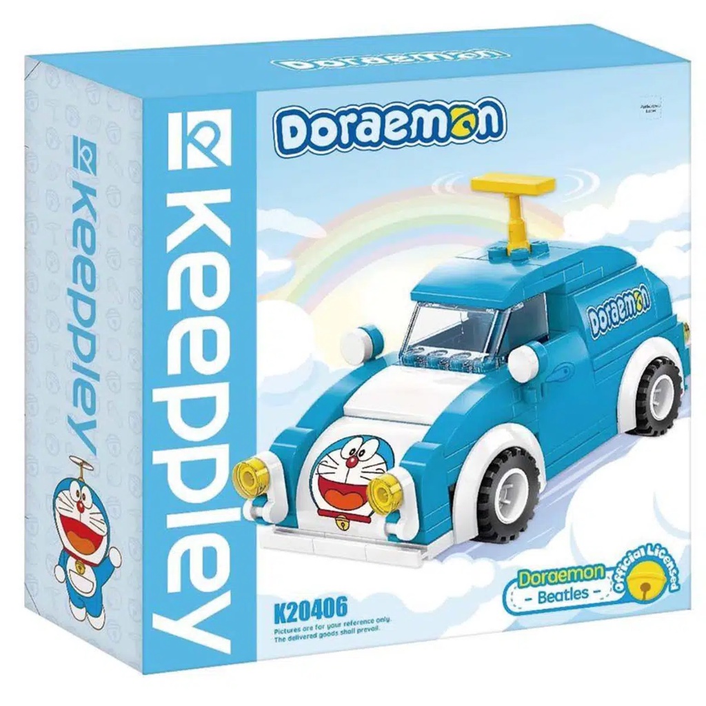 KEEPPLEY DORAEMON BEATLES CAR ORIGINAL KEEPPLEY ACTION FIGURE DORAEMON