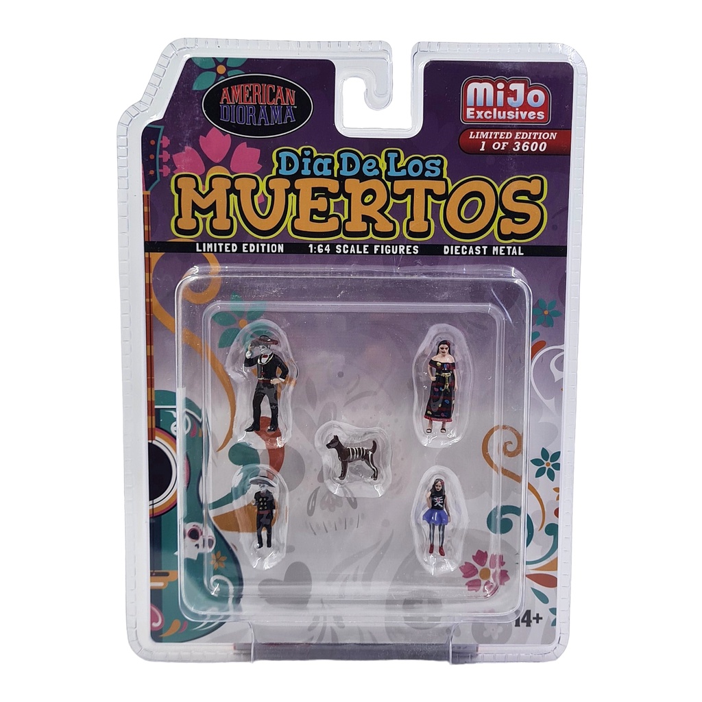 Ameican Diorama Figure Dia De Los Muertos - MiJO Exclusives