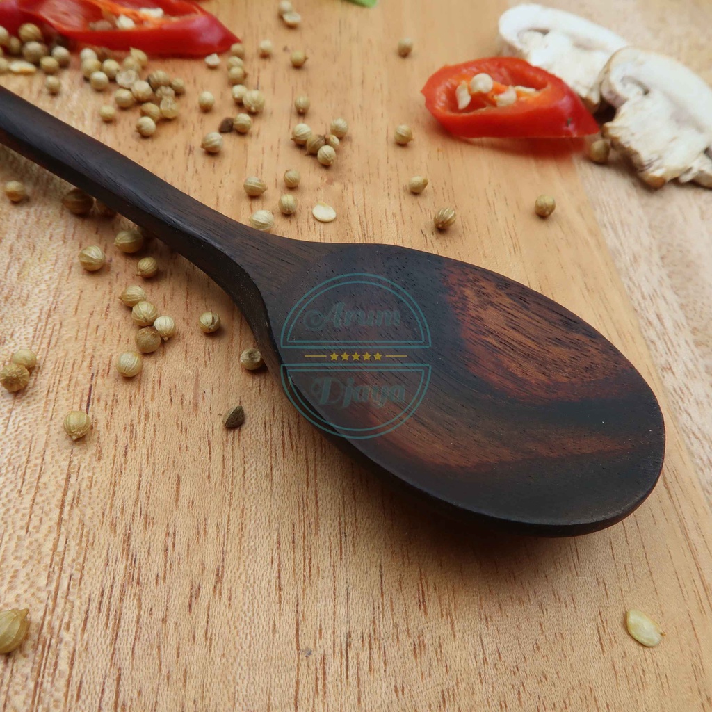 Sendok Kayu Sendok Makan Kayu Sendok Souvenir Kayu Sendok Unik Wooden Salad Spoon