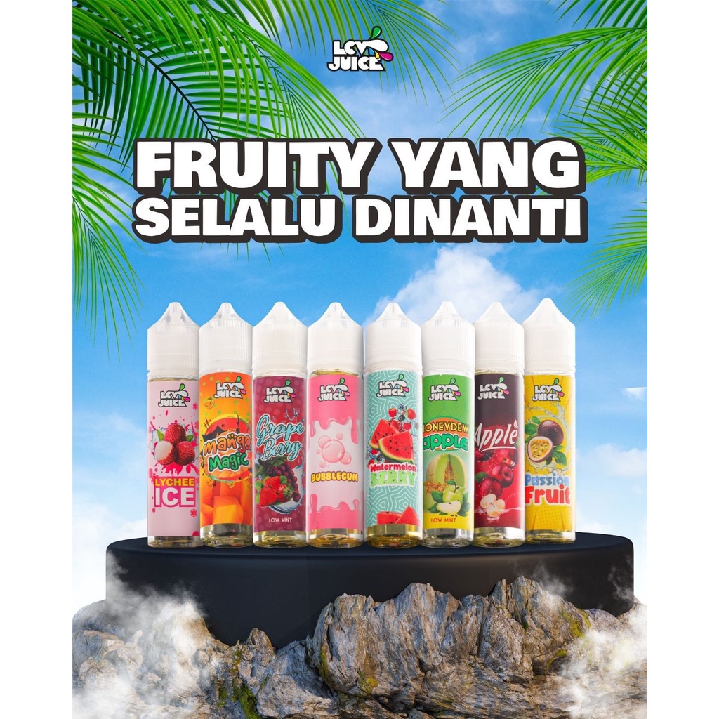 LCV JUICE FRUITY 60ML SERIES CUKAI 2023