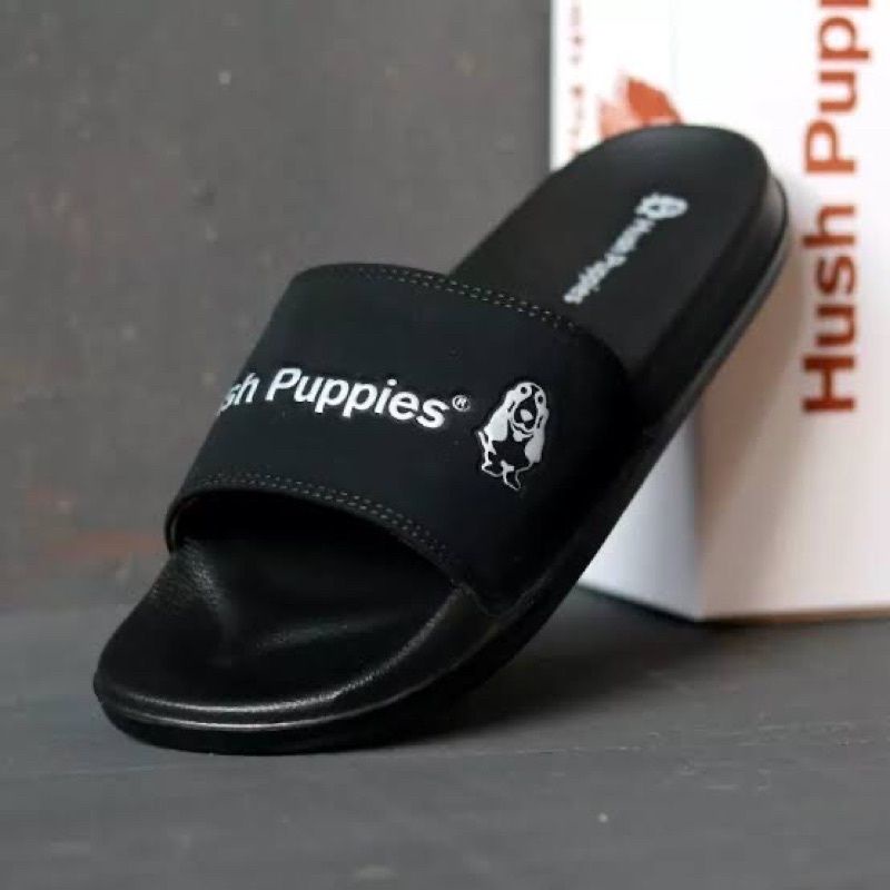 Sendal Hush Puppies Sandal Slop Selop Slide Hush Puppies TERLARIS Grade Original Pria/Wanita COD