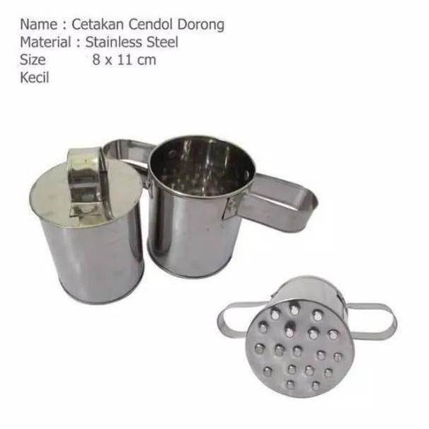 Terbatas cetakan cendol/dawet stainless bulat M79