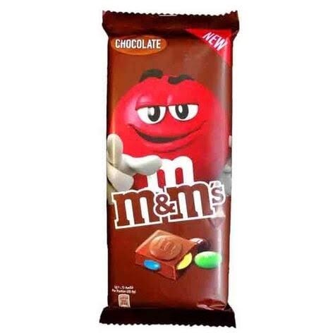 

M&M's Chocolate Bar 165g Impor