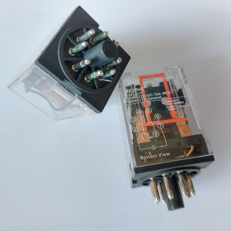 Relay AC 220v MK2P 8 Pin