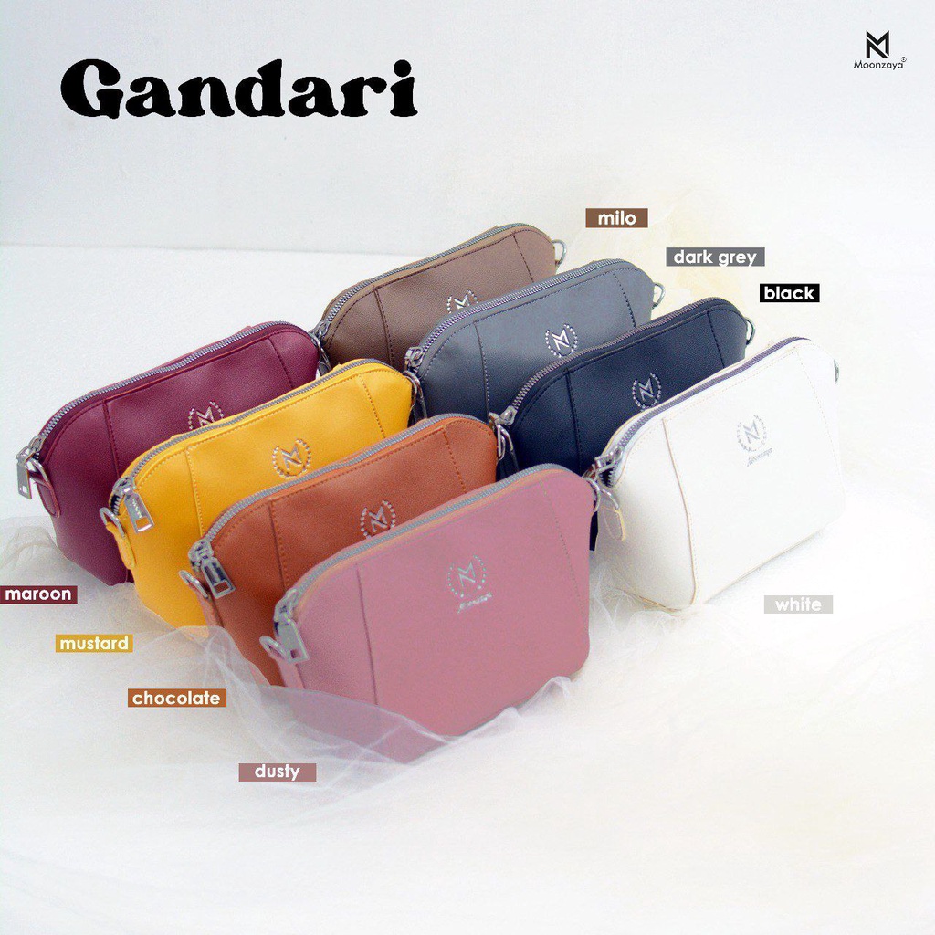 GANDARI BAG ORIGINAL BY MOONZAYA WOMEN SLINGBAG TAS BAHU SELEMPANG WANITA MUNGIL LUCU KECIL DIBAWAH 