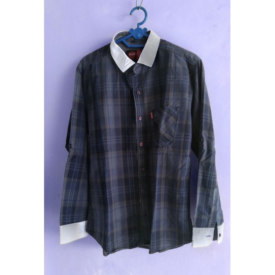 KEMEJA DISTRO PRIA MEREK N-ONE